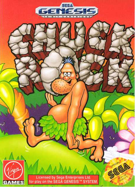 Chuck Rock - SEGA Genesis