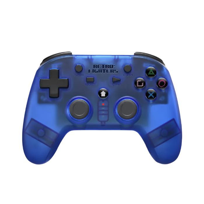 Defender 2.4GHz Wireless Controller for PlayStation, PS2, PS3, Switch, PC - Blue