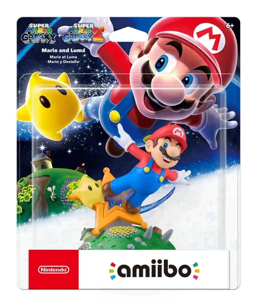 amiibo - Mario and Luma - Super Mario Galaxy + Super Mario Galaxy 2 Series