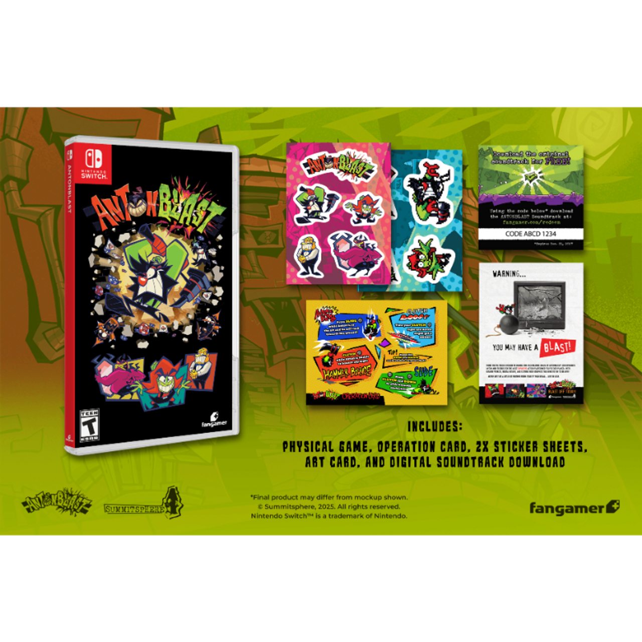 Antonblast - Nintendo Switch