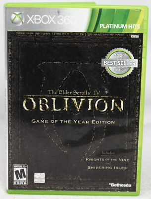 Elder Scrolls IV Oblivion Game of the Year (Platinum Hits) - Xbox 360