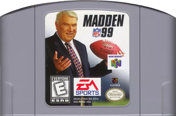 Madden NFL 99 - Nintendo 64