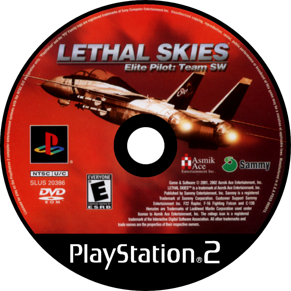 Lethal Skies - Elite Pilot: Team SW - PlayStation 2