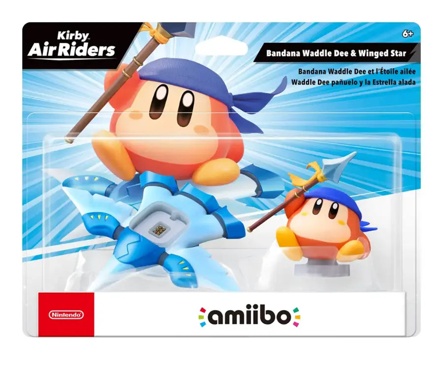 amiibo - Waddle Dee & Winged Star - Kirby Air Riders Series