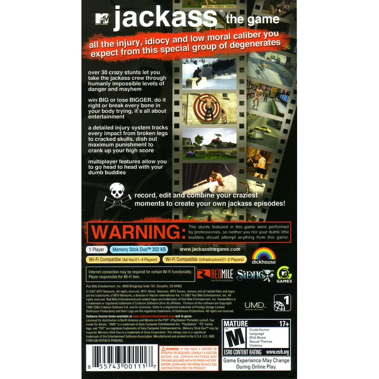 Jackass: The Game - PSP