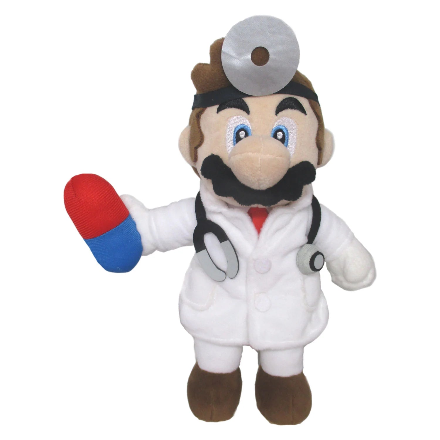Dr. Mario Super Mario 9" Plush