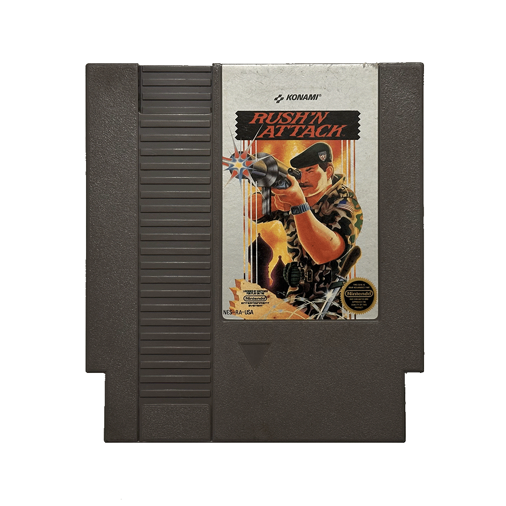 Rush'n Attack (5-screw) - NES