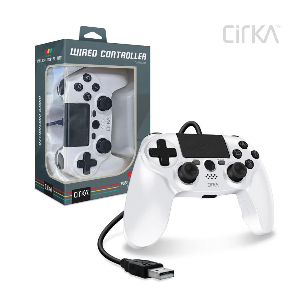 NuForce Wired Controller for PlayStation 4 / PC / Mac - White