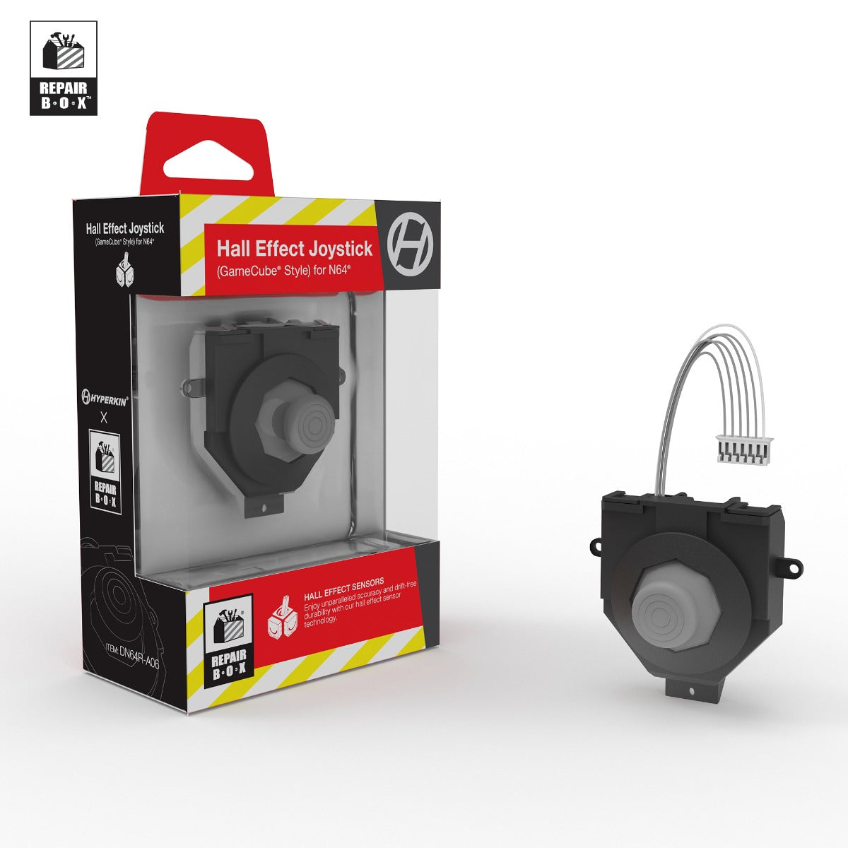 Hall Effect Joystick Module (GameCube Style) for N64