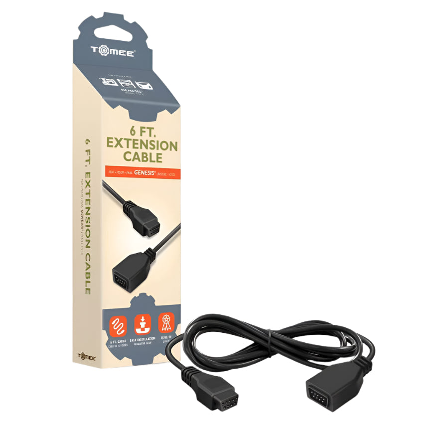Extension Cable 6FT for SEGA Genesis Controllers