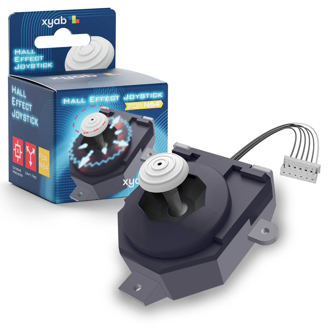 Hall Effect Joystick Replacement for Nintendo 64