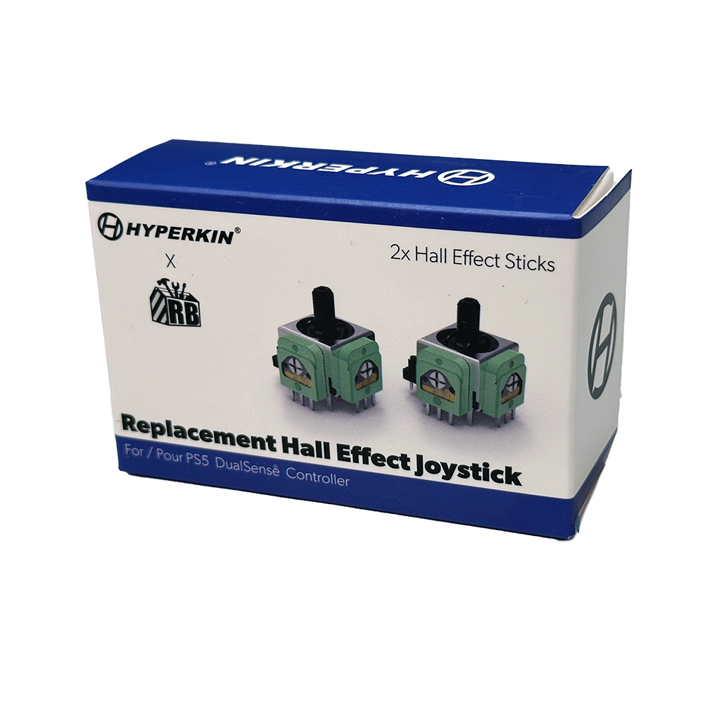 Hall Effect Joysticks for PS5 DualSense Controller (2-Pack)
