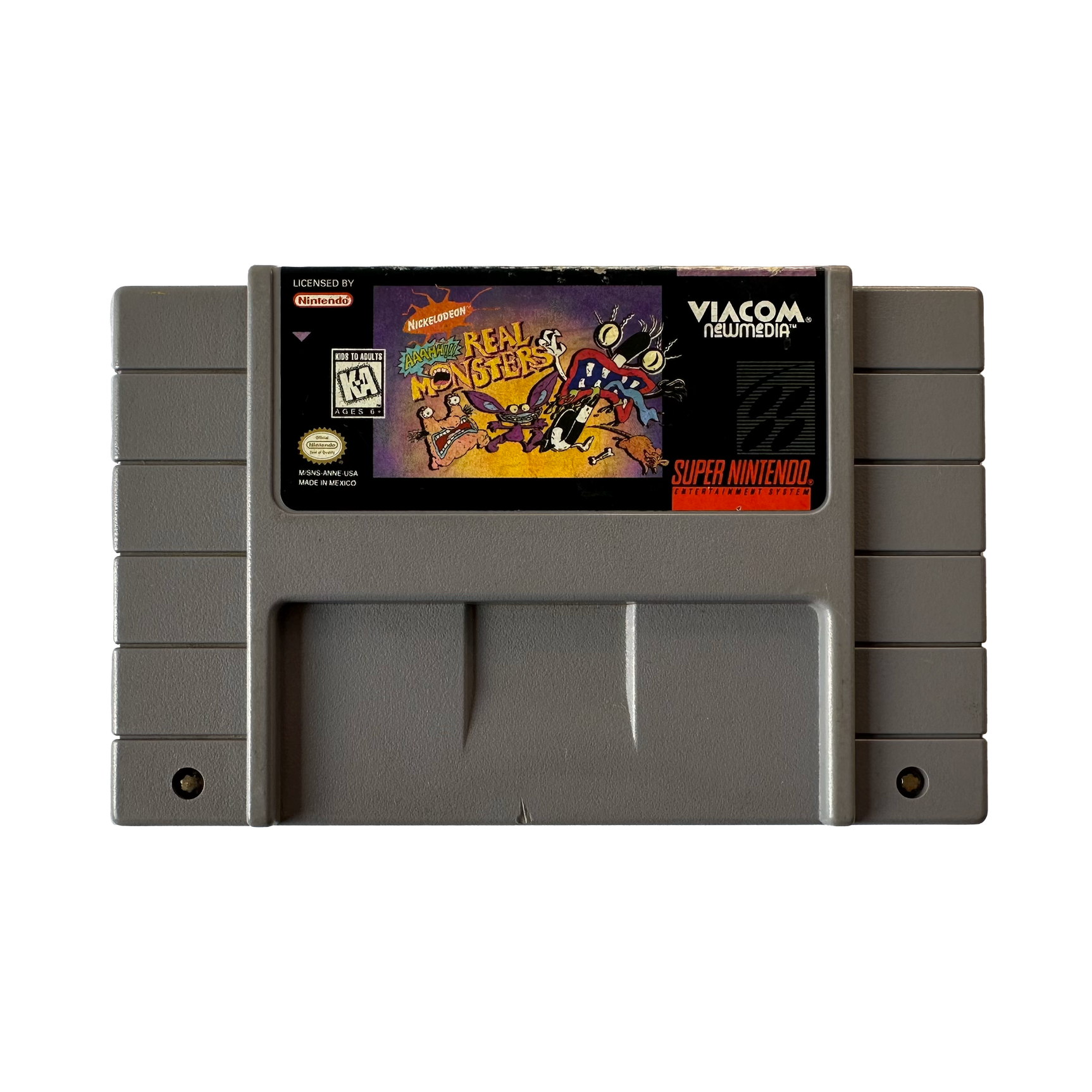 Aaahh!!! Real Monsters - Super Nintendo