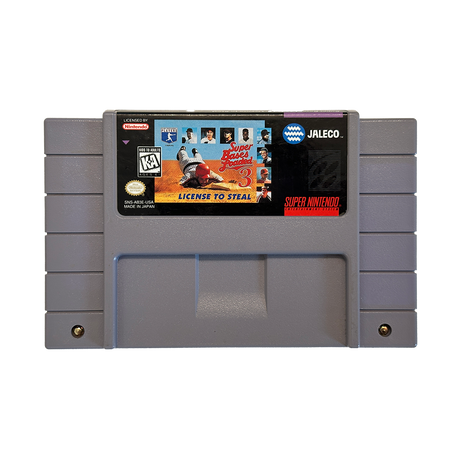 Super Bases Loaded 3: License to Steal - Super Nintendo