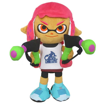 Inkling Girl Splatoon 2 9.5" Plush