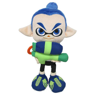 Splatoon Inkling Boy Blue 10" Plush