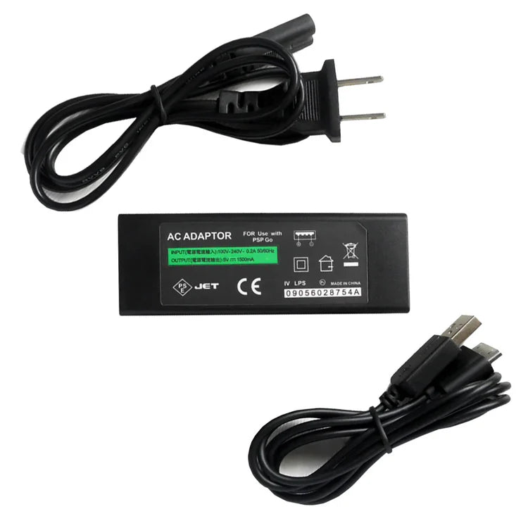 AC Adapter, Charger, & Data Cable for PSP Go