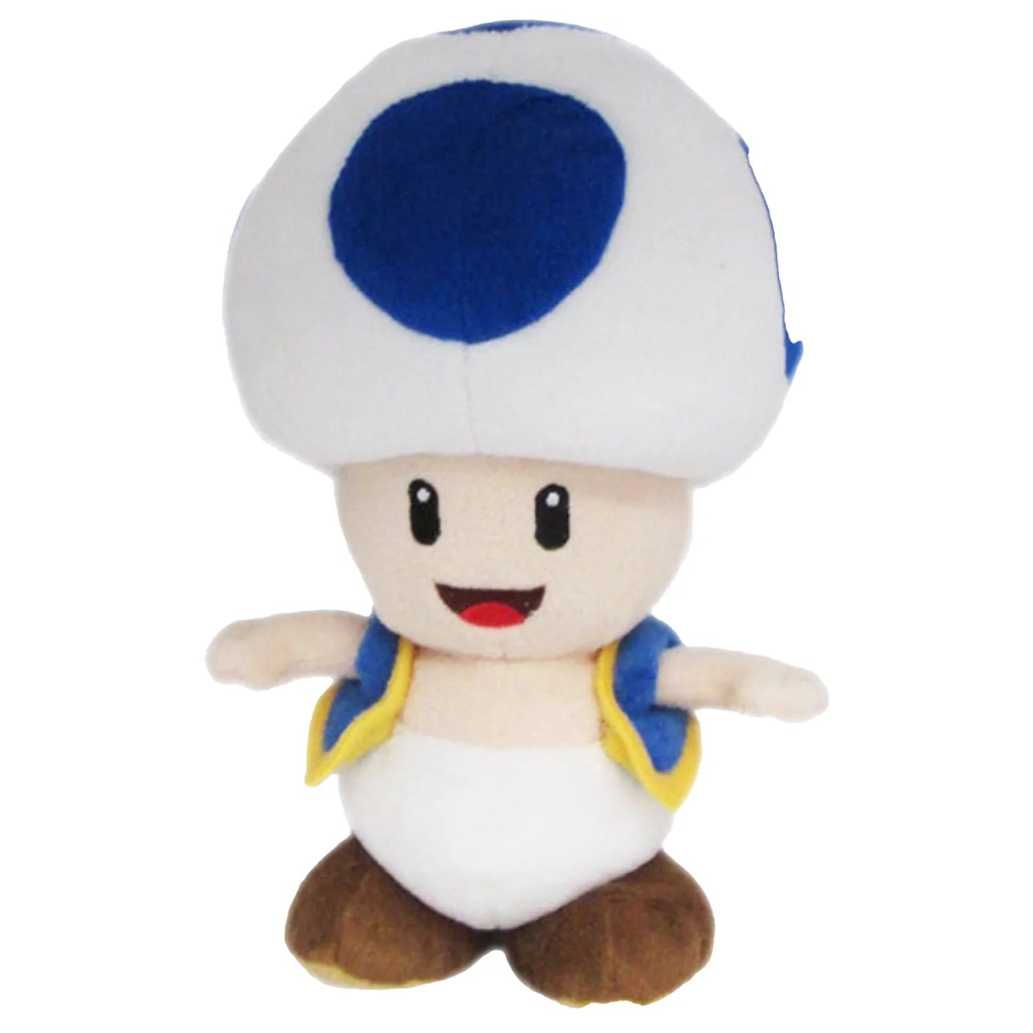 Blue Toad Super Mario 8" Plush