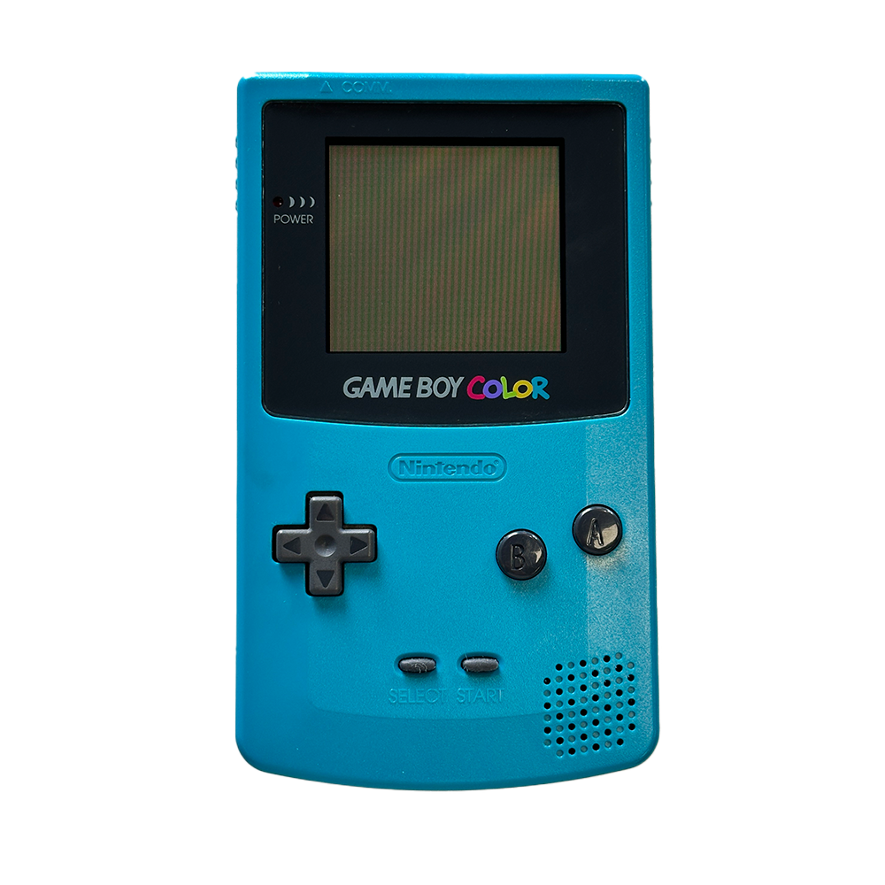 Game Boy Color System - Teal Blue