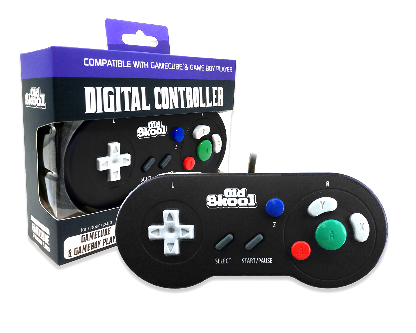 Digital Controller for GameCube & Game Boy Player - Black