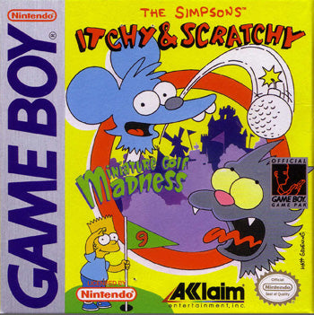 The Simpsons: Itchy & Scratchy in Miniature Golf Madness - Game Boy