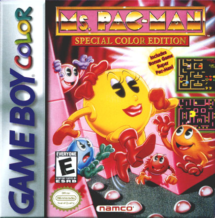 Ms. Pac-Man: Special Color Edition - Game Boy Color