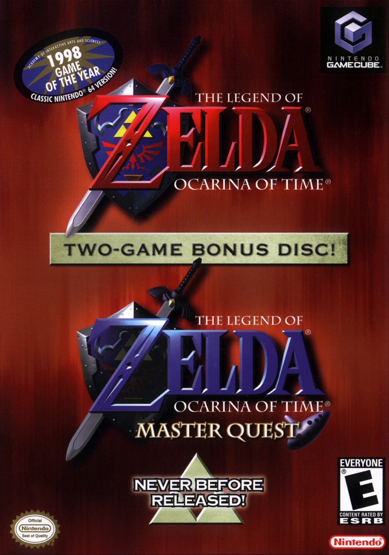 Legend of Zelda: Ocarina of Time Master Quest - GameCube