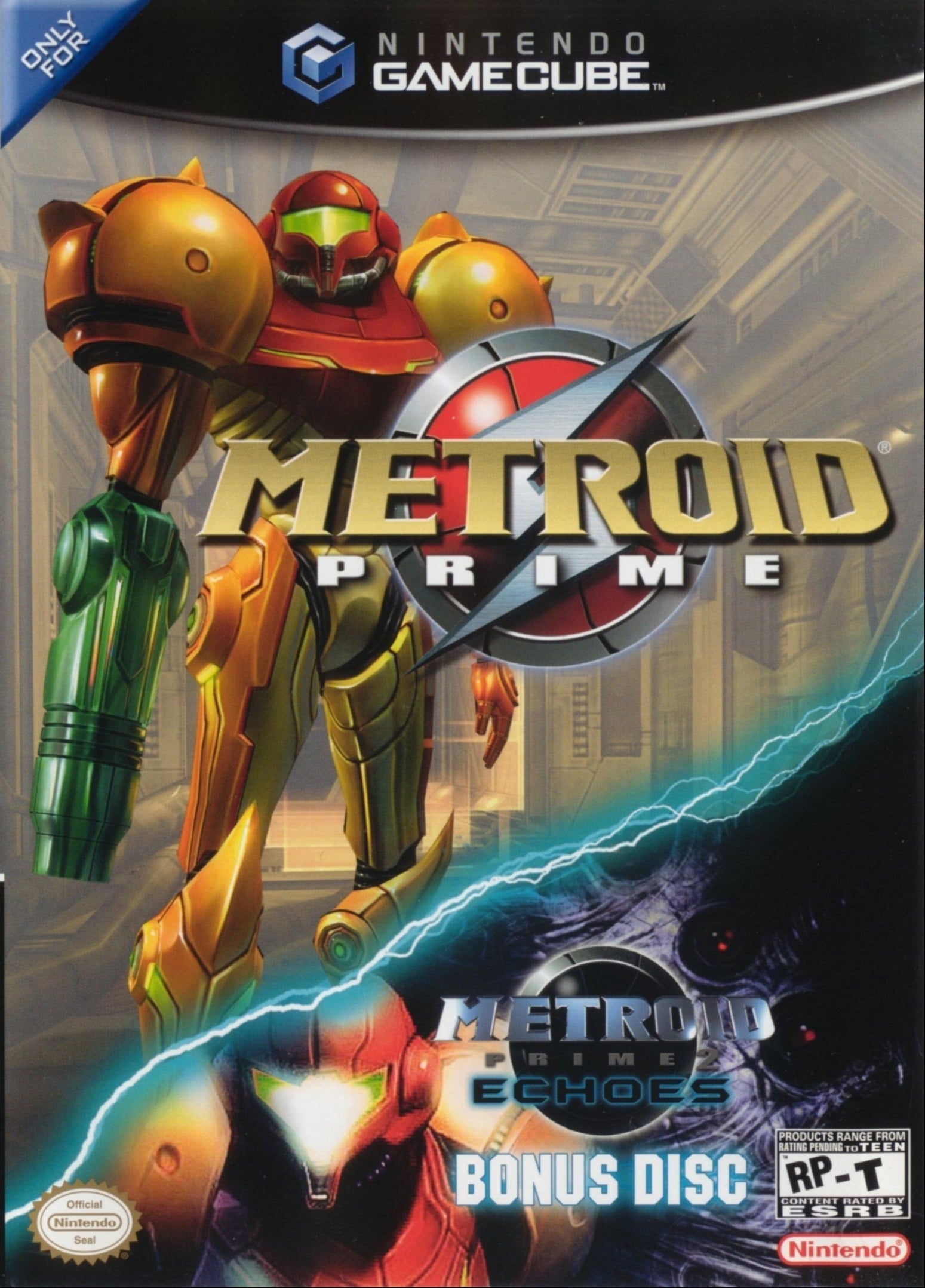 Metroid Prime with Metroid Prime 2 Echoes Bonus Disc - GameCube