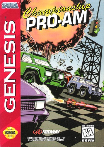 Championship Pro-Am - SEGA Genesis