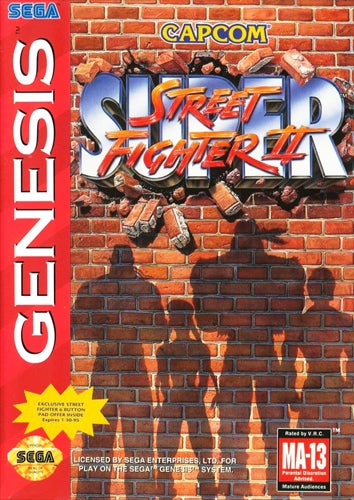 Super Street Fighter II - SEGA Genesis