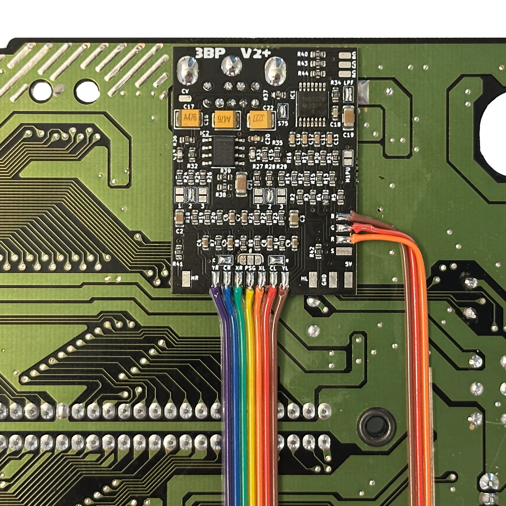SEGA Genesis Model 2 Console with Zaxour Triple Bypass V2+ Kit Pre-installed