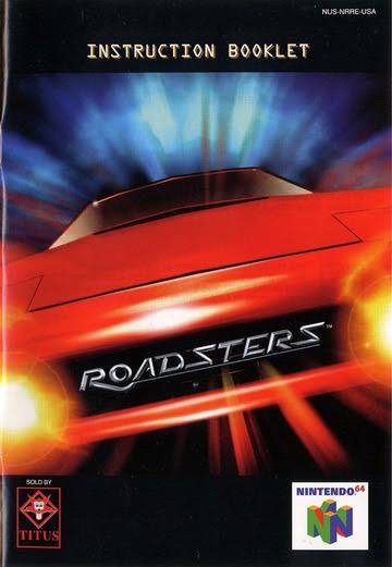 Roadsters - N64 Manual