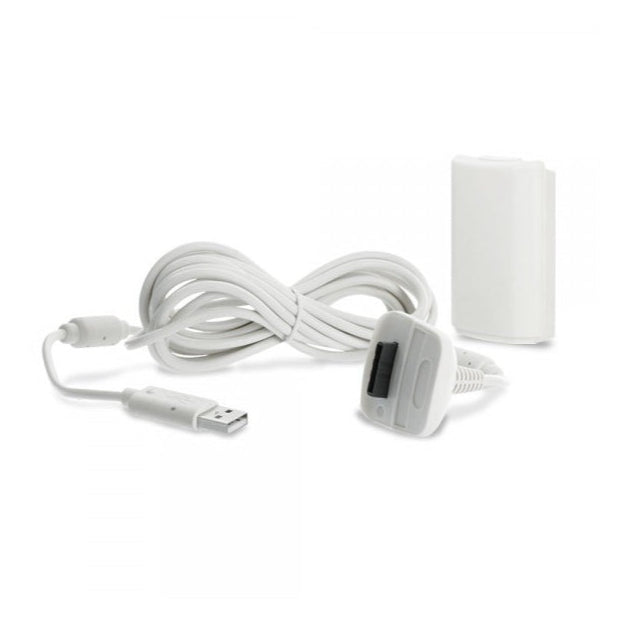 Stay N Play Controller Charge Kit for Xbox 360 - White