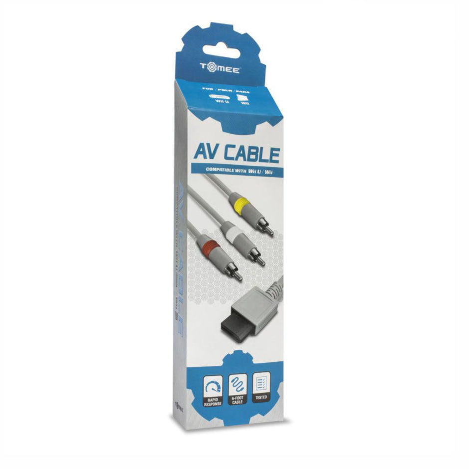 Composite AV Cable for Nintendo Wii and Wii U