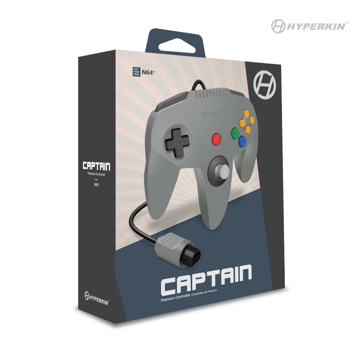 Captain Premium Wired Controller for Nintendo 64