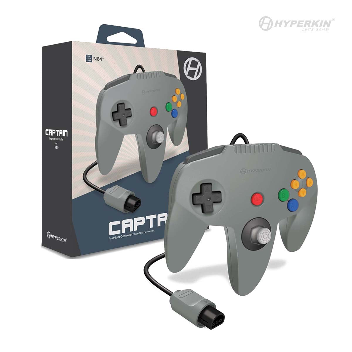 Captain Premium Wired Controller for Nintendo 64