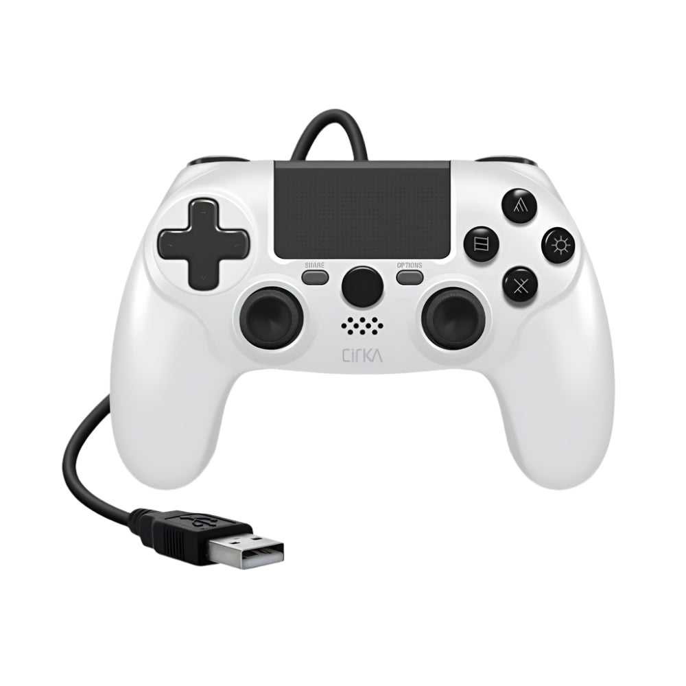 NuForce Wired Controller for PlayStation 4 / PC / Mac - White