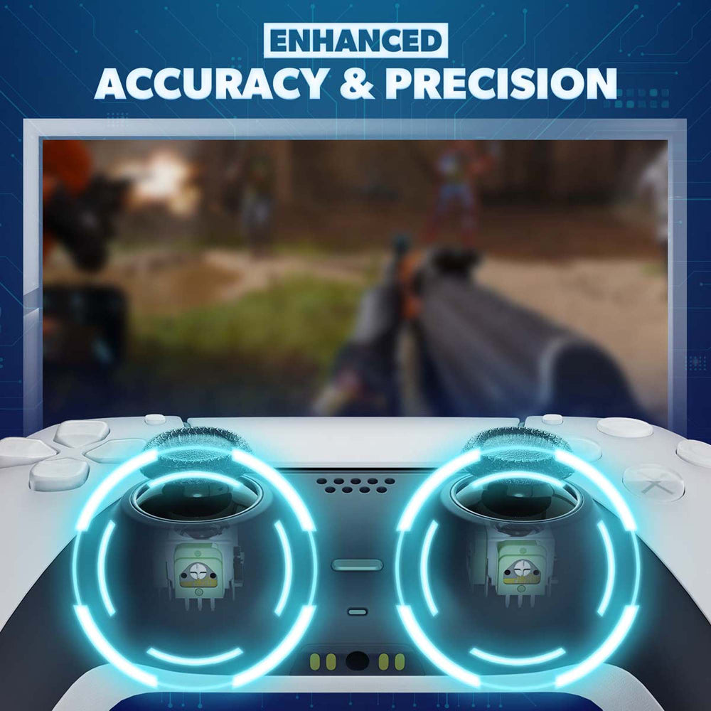 Hall Effect Joysticks for PS5 DualSense Controller (2-Pack)