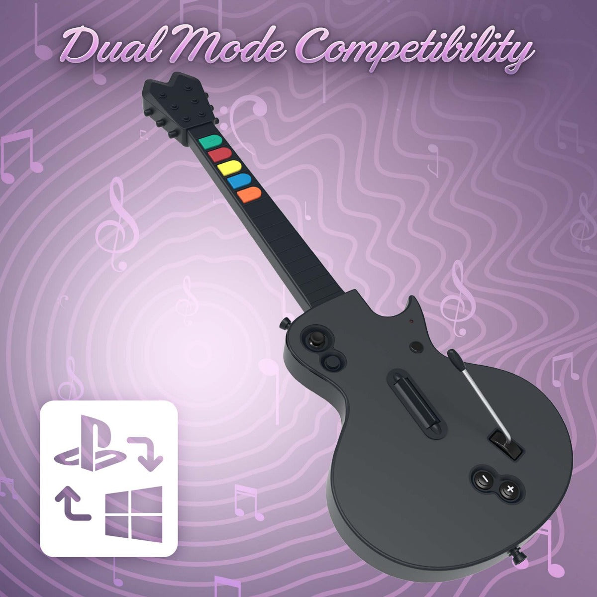 Hyper Jammer PC/PS3 Wireless Guitar Controller for Guitar Hero and Rock Band