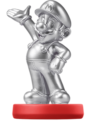 amiibo - Silver Mario - Super Mario Series