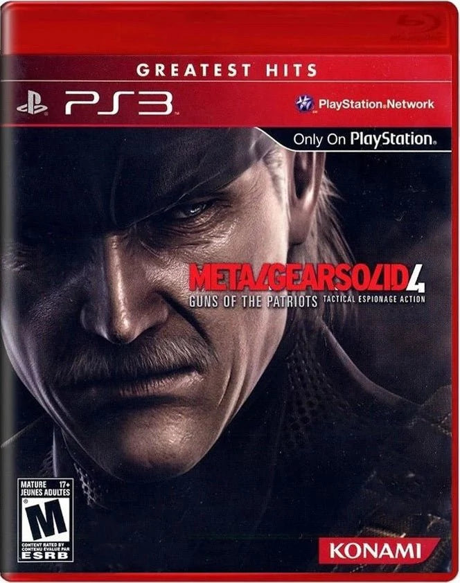 Metal Gear Solid 4: Guns of the Patriots (Greatest Hits) - PlayStation 3