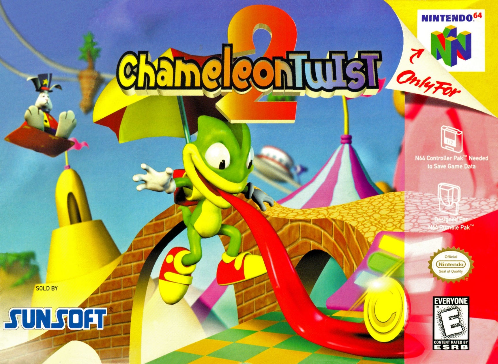 Chameleon Twist 2 - Nintendo 64