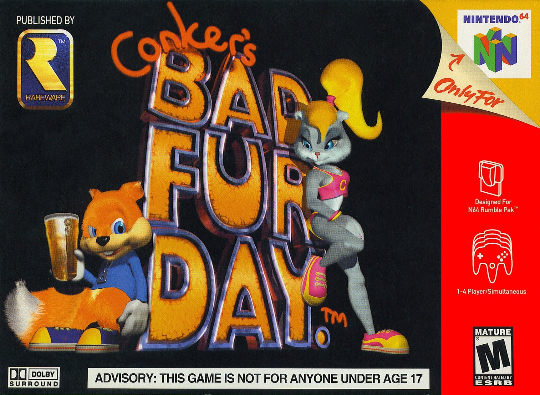 Conker's Bad Fur Day - Nintendo 64
