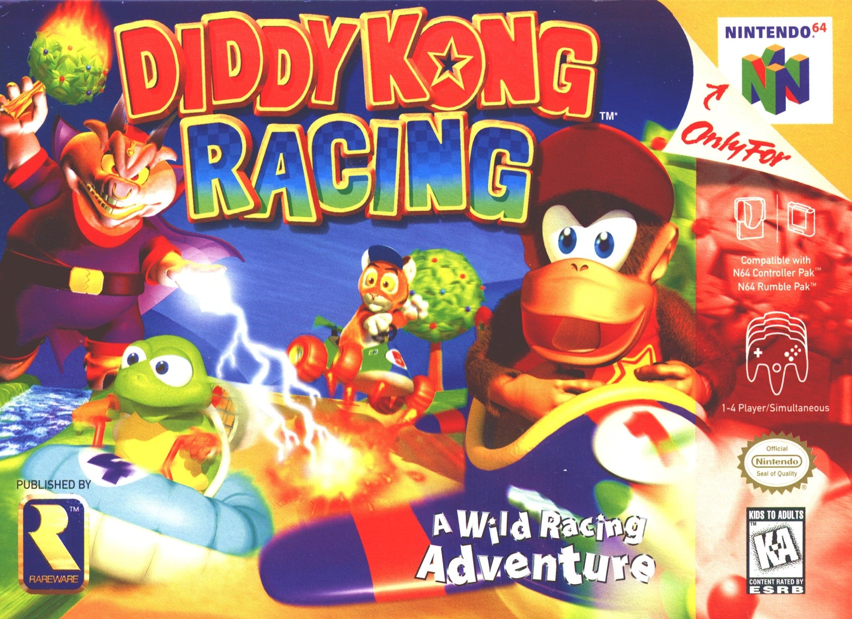 Diddy Kong Racing - Nintendo 64