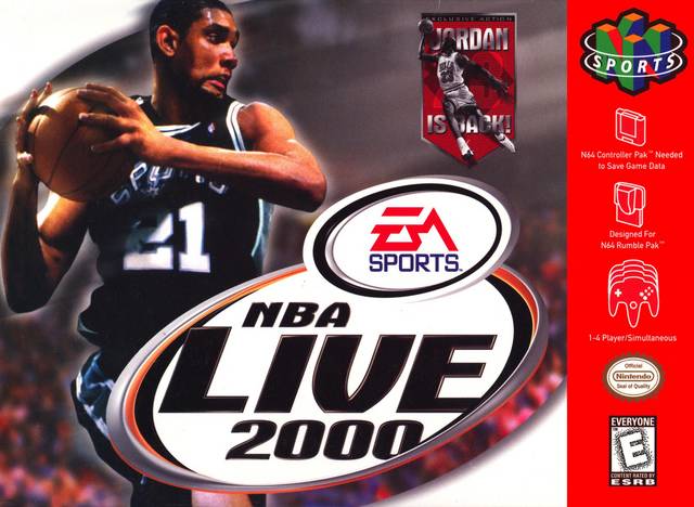 NBA Live 2000 - Nintendo 64