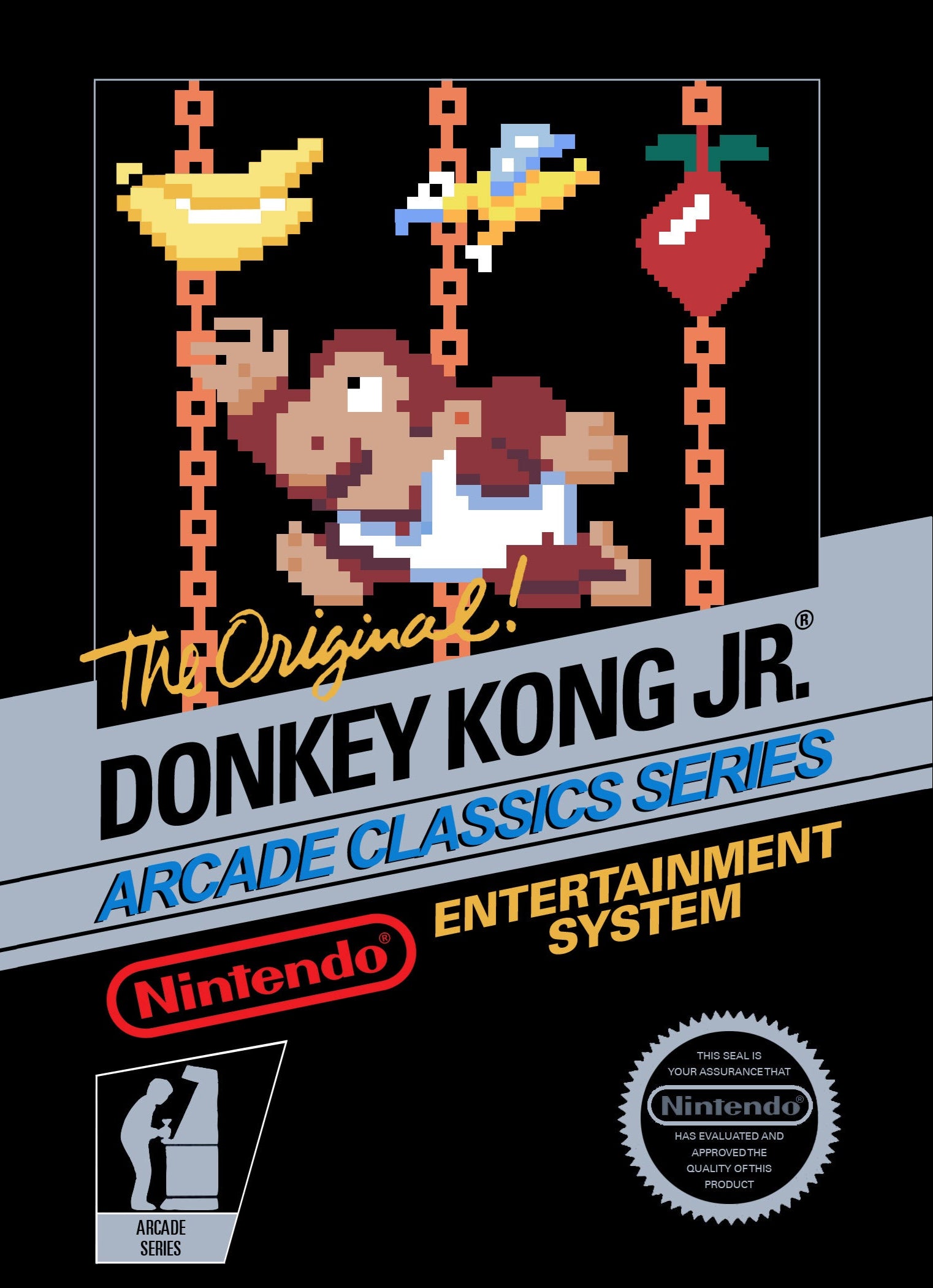 Donkey Kong Jr. (5-screw) - NES