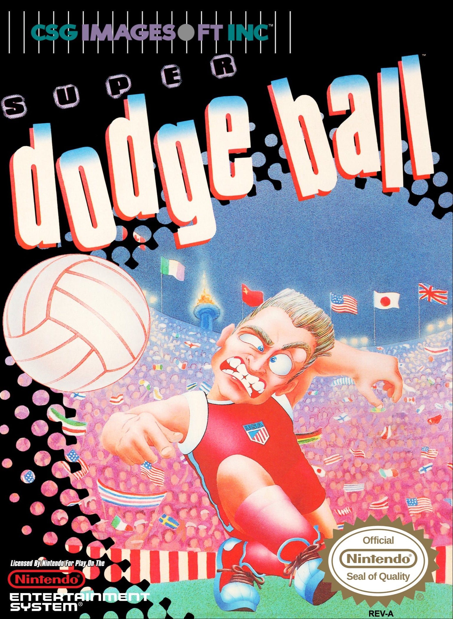 Super Dodge Ball - NES