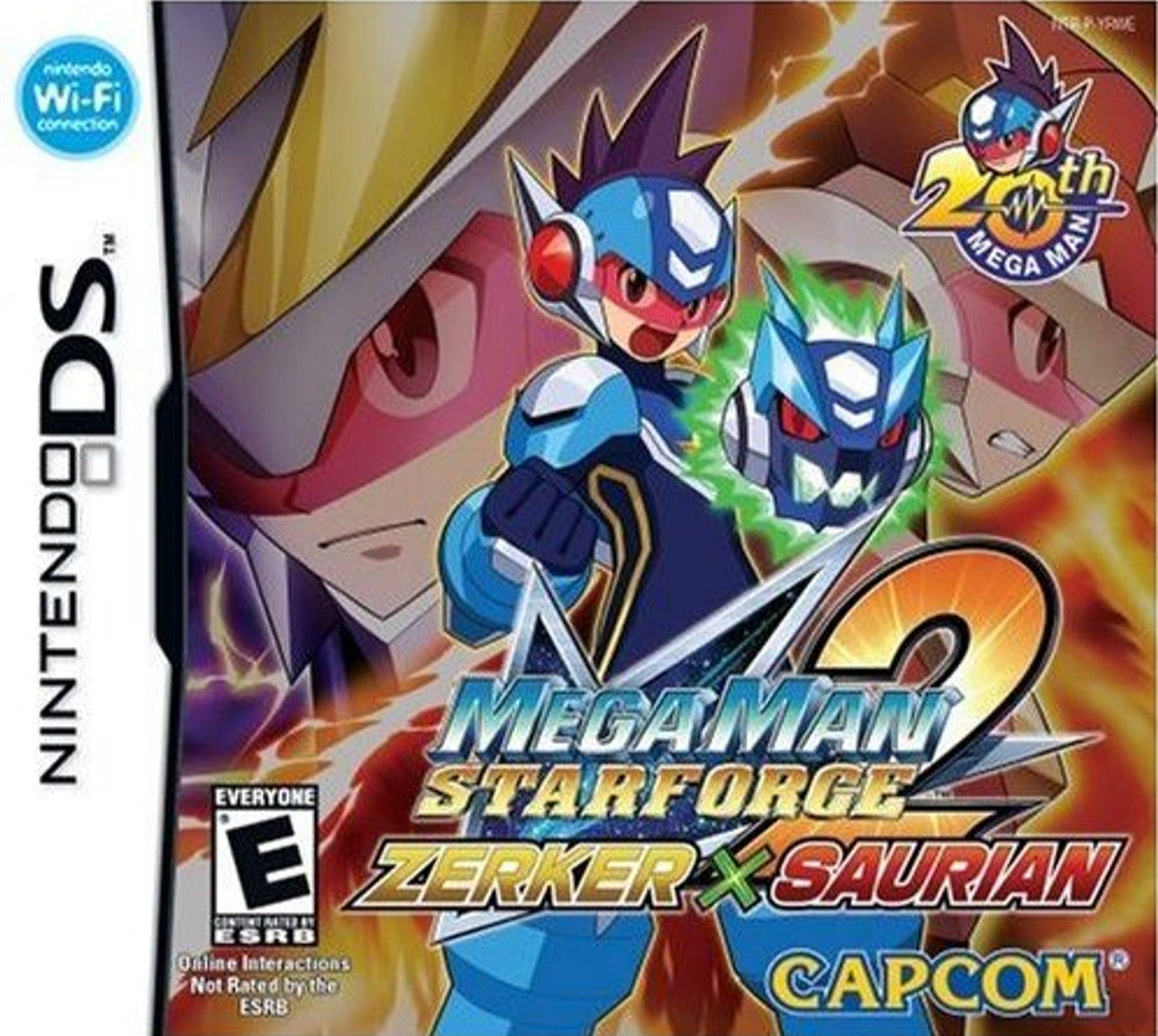 Mega Man Star Force 2: Zerker × Saurian - Nintendo DS
