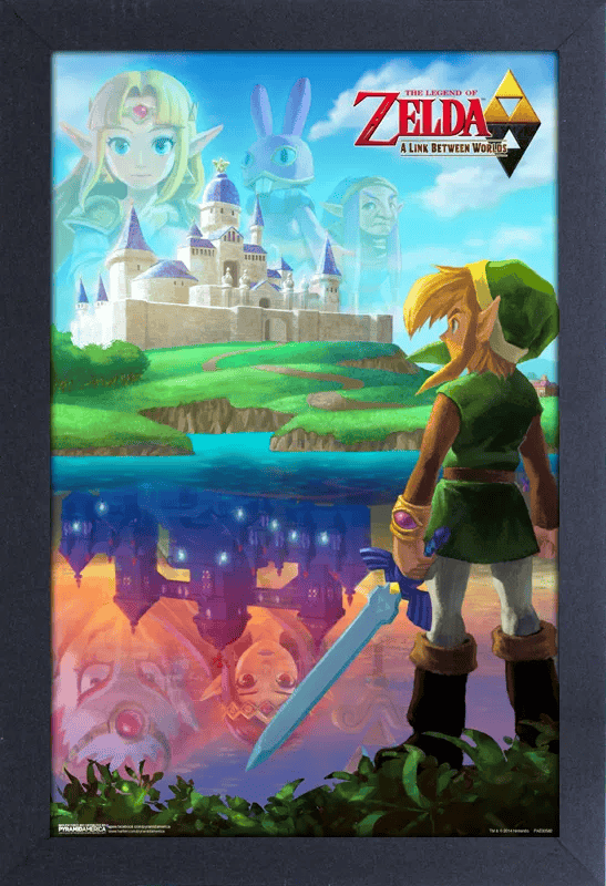 Zelda: A Link Between Worlds - 17"x11" Gel-Coat Print