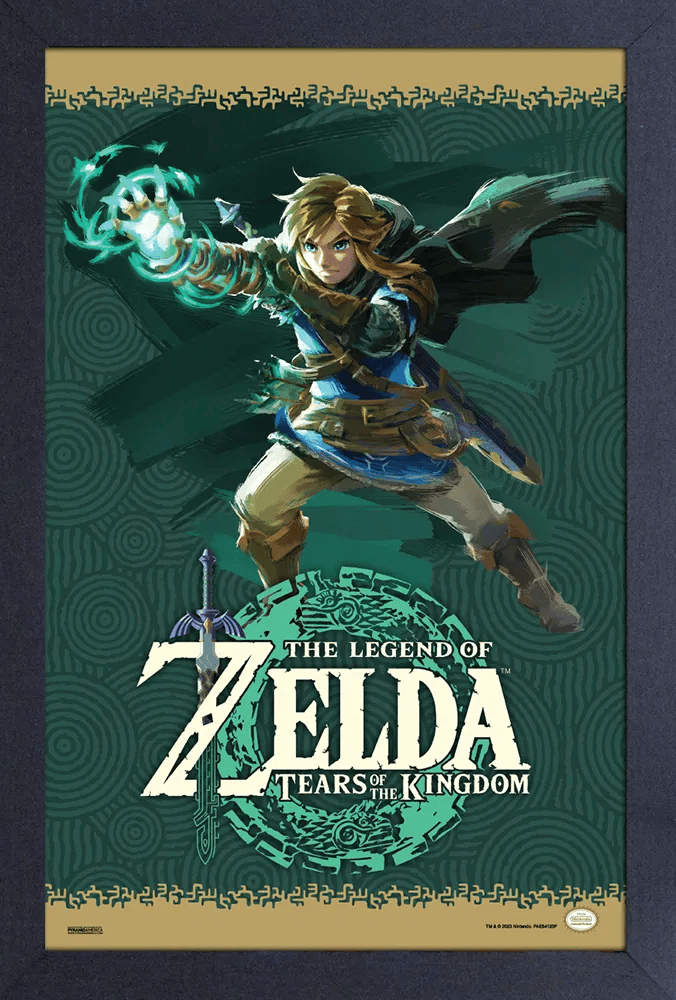 Zelda: Tears of the Kingdom - Ultrahand Link - 17"x11" Gel-Coat Print